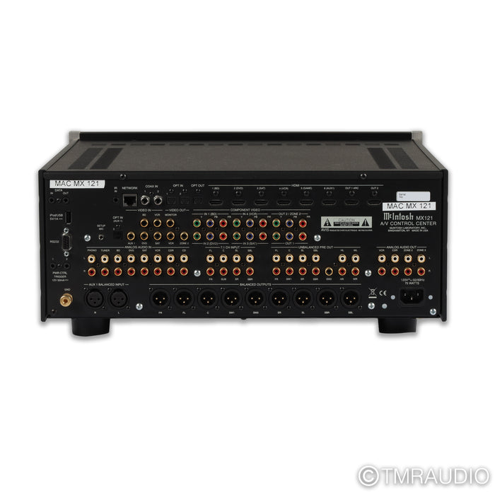 McIntosh MX121 7.2 Channel Home Theater Surround Processor; MM Phono