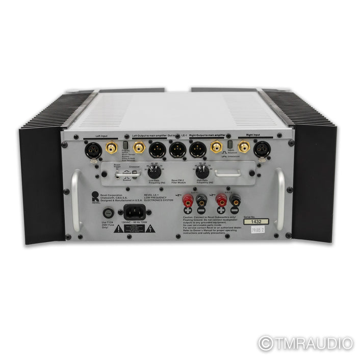 Revel Ultima SUB-15 15" Passive Subwoofer; With LE-1 Amplifier