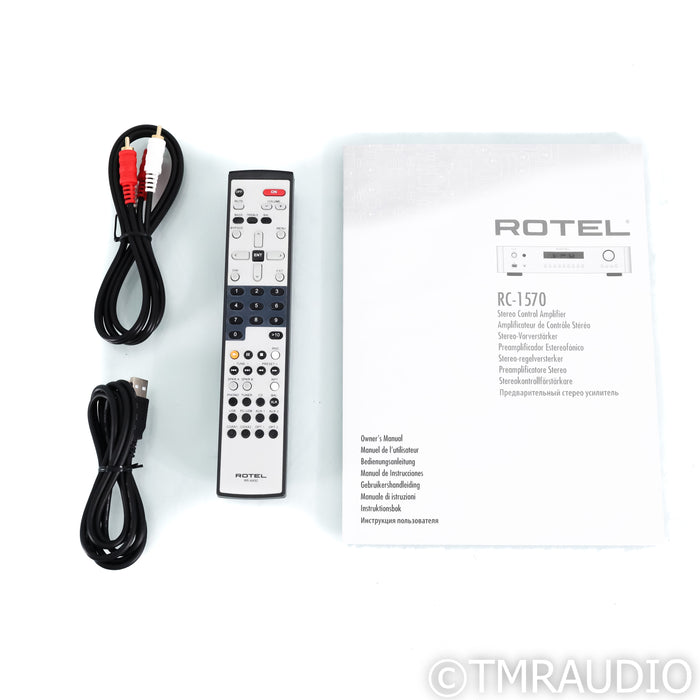 Rotel RC-1570 Stereo Preamplifier; MM Phono