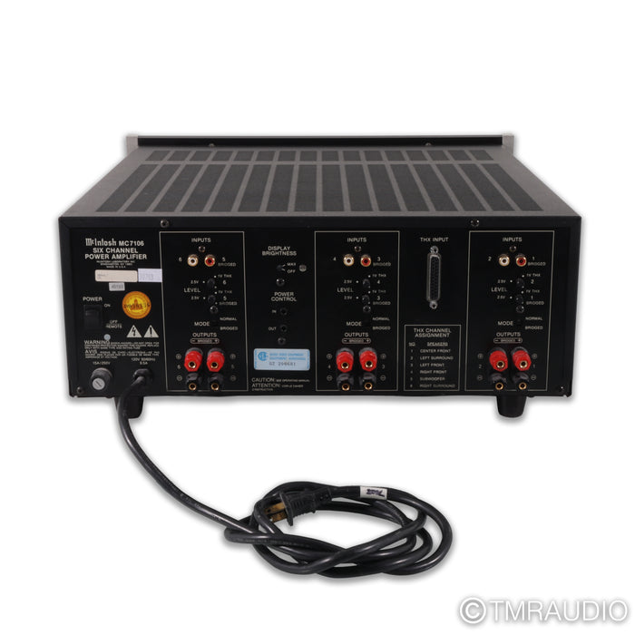 McIntosh MC7106 Six Channel Power Amplifier