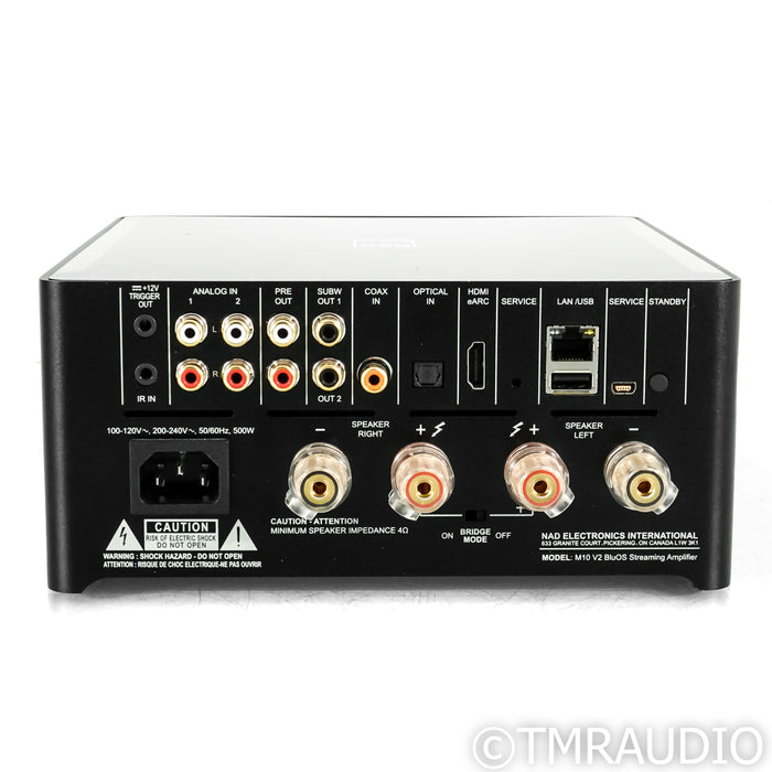 NAD Masters M10 V2 BluOS Streaming Integrated Amplifier