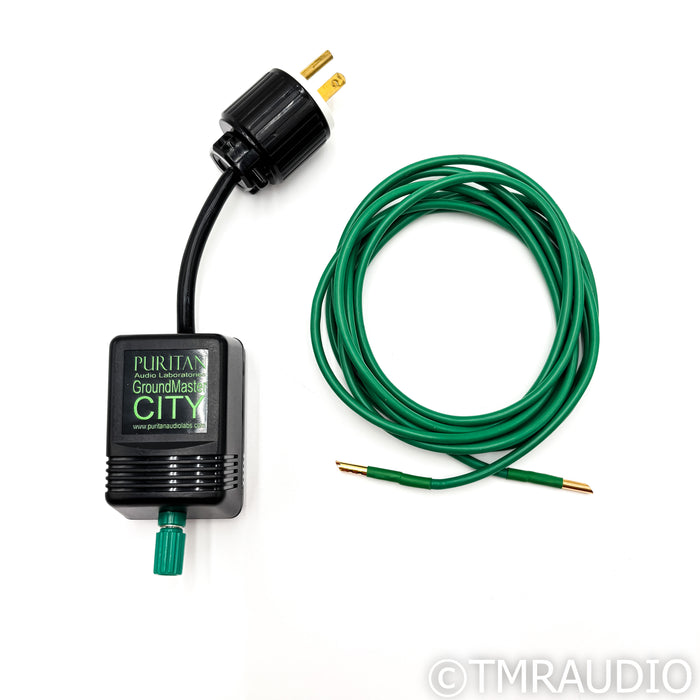 Puritan Audio Labs GroundMaster City Grounding Cable; 9ft