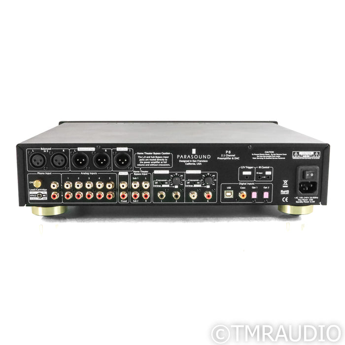 Parasound Halo P 6 Stereo Preamplifier; MM / MC Phono