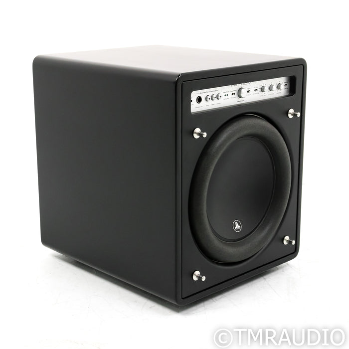 JL Audio F110 v1 10" Powered Subwoofer; Satin Black