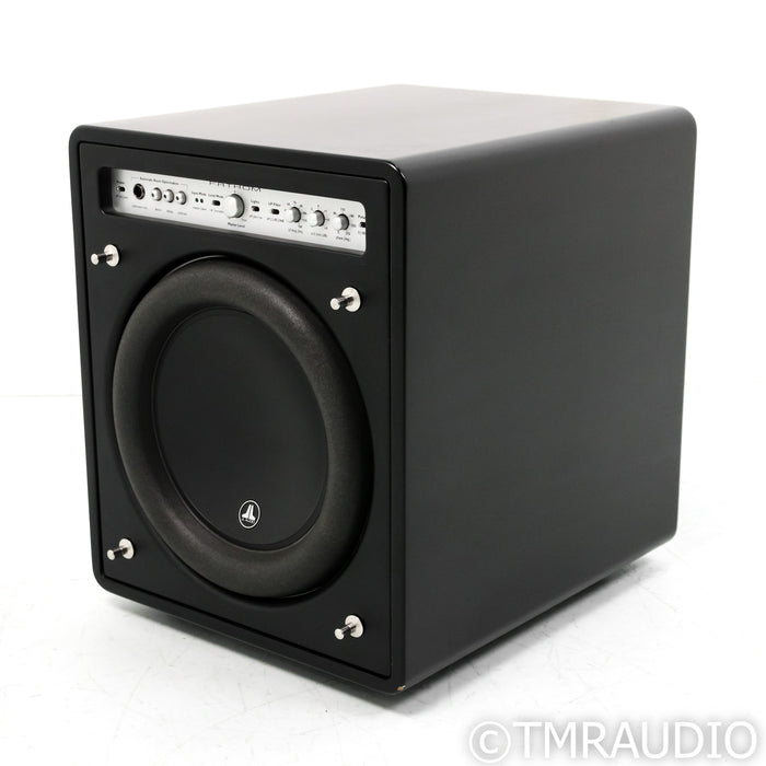 JL Audio F110 v1 10" Powered Subwoofer; Satin Black
