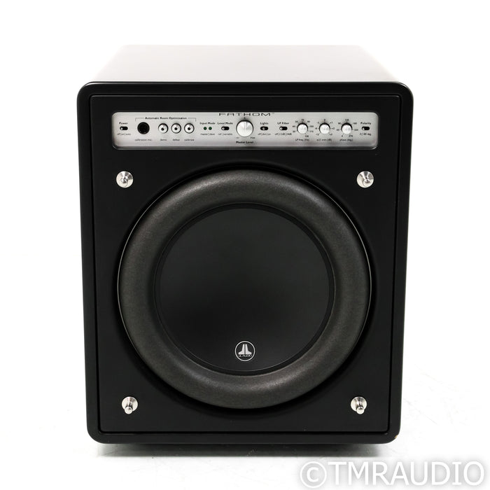 JL Audio F110 v1 10" Powered Subwoofer; Satin Black