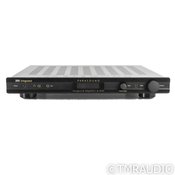 Parasound NewClassic 200 Stereo Integrated Amplifier; MM / MC Phono