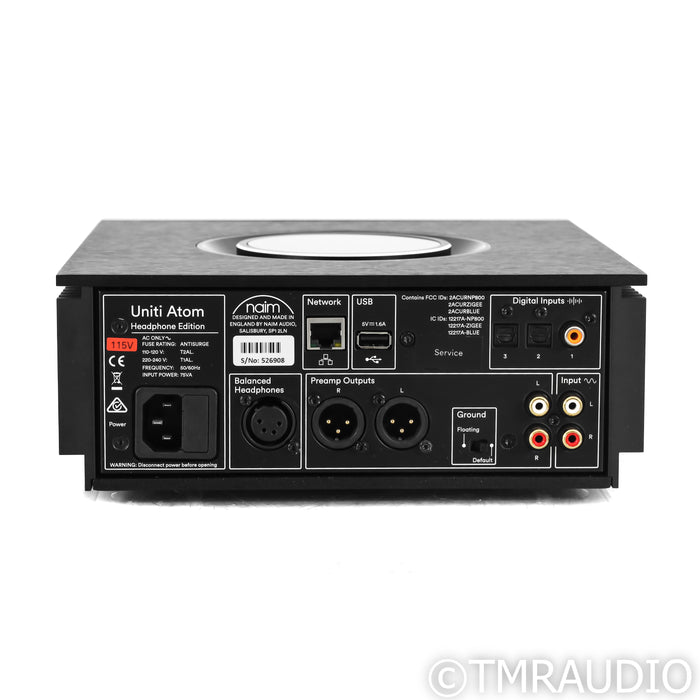 Naim Uniti Atom Headphone Edition Streaming Headphone Amplifier
