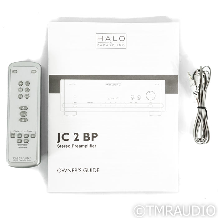 Parasound Halo JC 2 BP Stereo Preamplifier; JC2BP