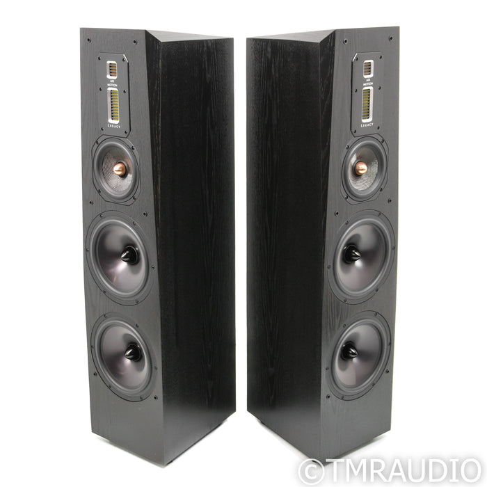 Legacy Audio Signature SE Floorstanding Speakers; Black Oak Pair (Open Box)