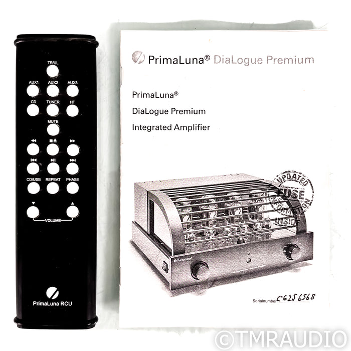 PrimaLuna Dialogue Premium Stereo Tube Integrated Amplifier