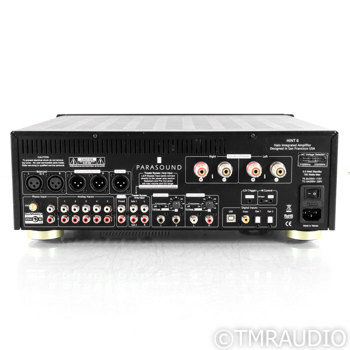 Parasound Halo HINT 6 Stereo Integrated Amplifier (Optical 2 Non-Functional)