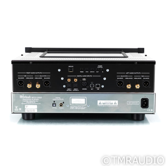 McIntosh MCD12000 Tube SACD / CD Player
