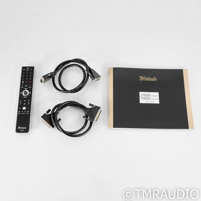 McIntosh C12000 Stereo Tube Hybrid Preamplifier; MM / MC Phono