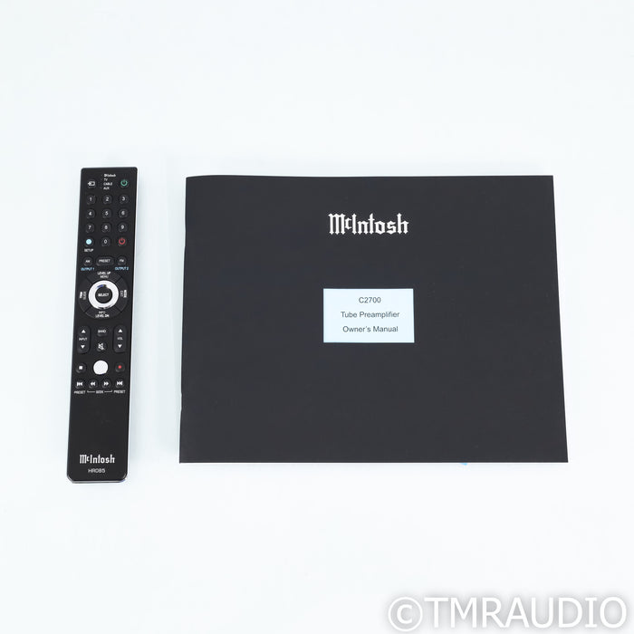 McIntosh C2700 Stereo Tube Preamplifier; MM / MC Phono