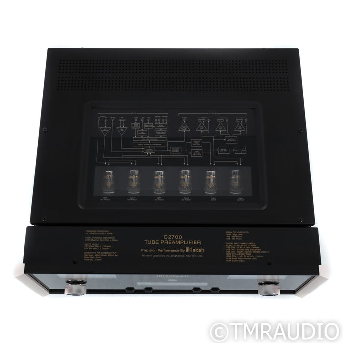 McIntosh C2700 Stereo Tube Preamplifier; MM / MC Phono