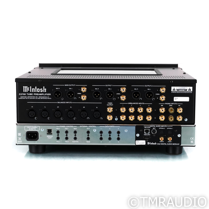 McIntosh C2700 Stereo Tube Preamplifier; MM / MC Phono
