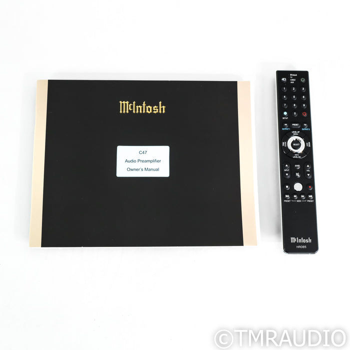 McIntosh C47 Stereo Preamplifier; MM / MC Phono