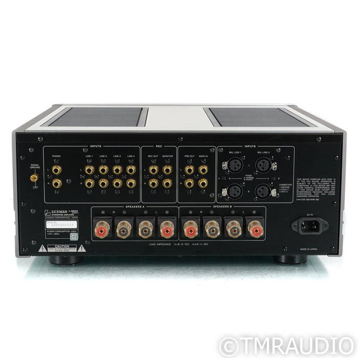 Luxman L-590AXII Stereo Integrated Amplifier; MM / MC Phono