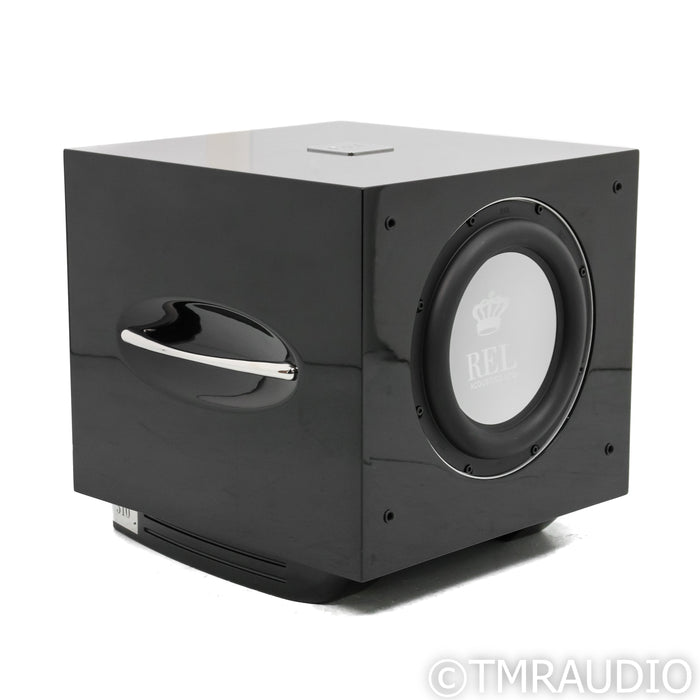 REL Acoustics S/510 10" Powered Subwoofer; Piano Black