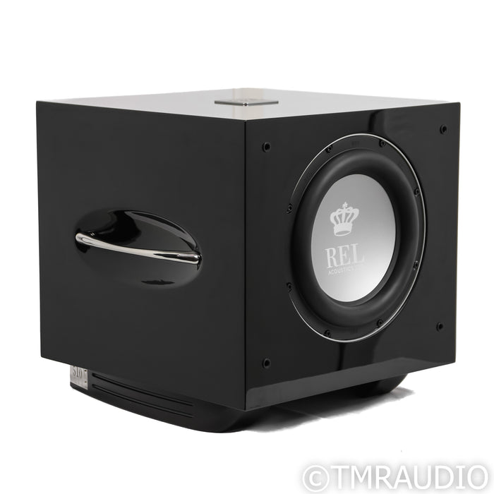 REL Acoustics S/510 10" Powered Subwoofer; Piano Black