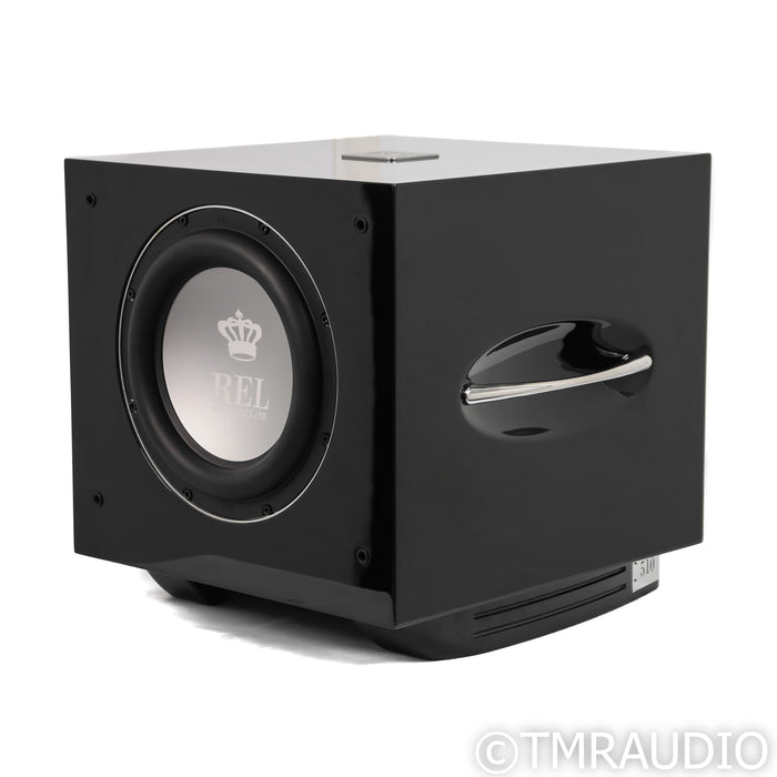 REL Acoustics S/510 10" Powered Subwoofer; Piano Black