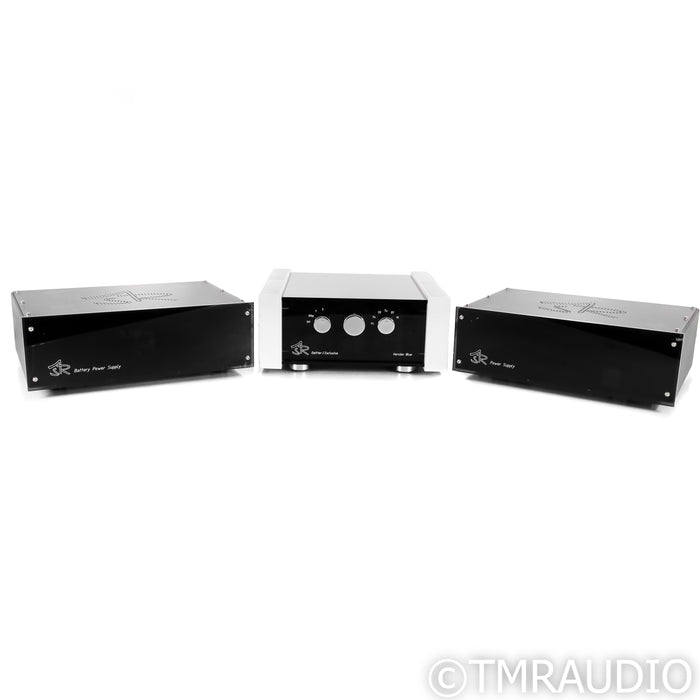 ASR Emitter I Exclusive Integrated Amplifier; Version Blue; MM / MC Phono