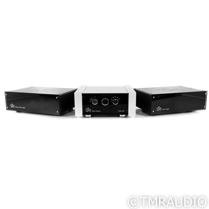 ASR Emitter I Exclusive Integrated Amplifier; Version Blue; MM / MC Phono