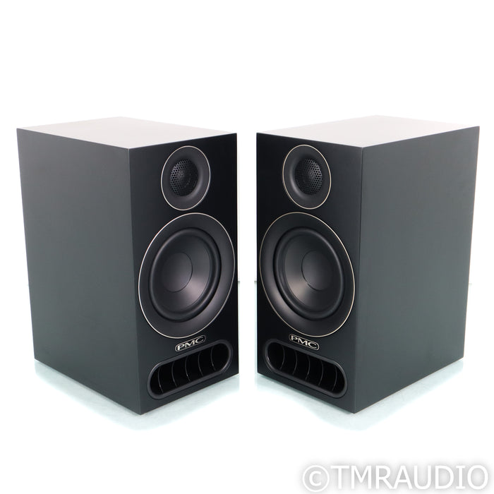 PMC prodigy1 Bookshelf Speakers; Silk Black Pair w/ Optional Grills
