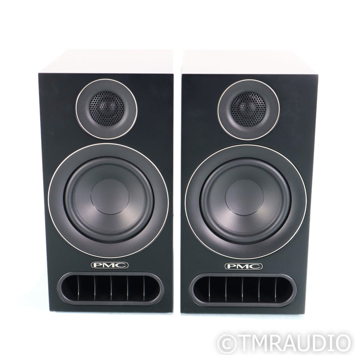 PMC prodigy1 Bookshelf Speakers; Silk Black Pair w/ Optional Grills