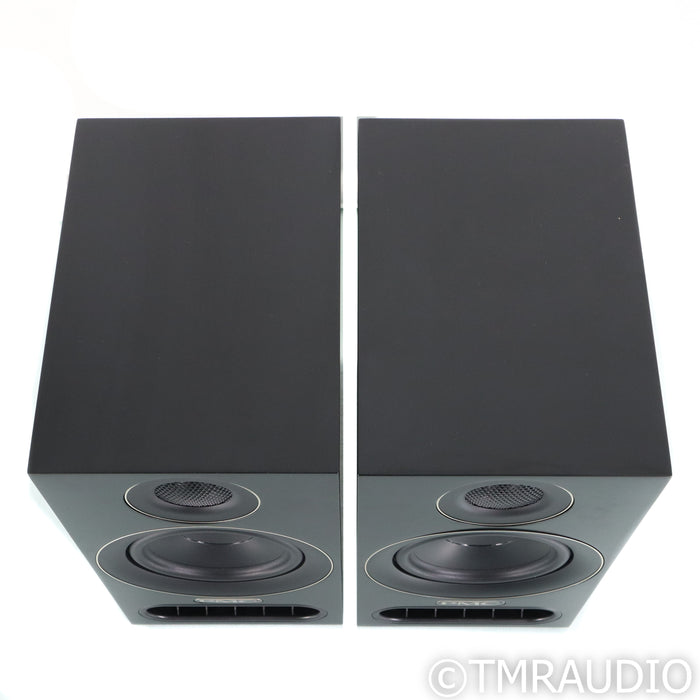 PMC prodigy1 Bookshelf Speakers; Silk Black Pair w/ Optional Grills