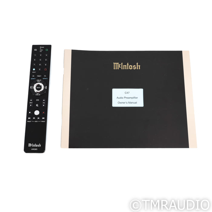McIntosh C47 Stereo Preamplifier; MM / MC Phono