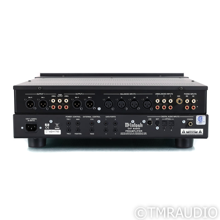 McIntosh C47 Stereo Preamplifier; MM / MC Phono
