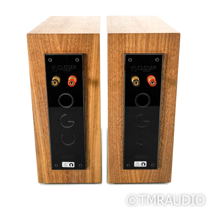 Closer Acoustics OGY Bookshelf Speakers; Walnut Pair