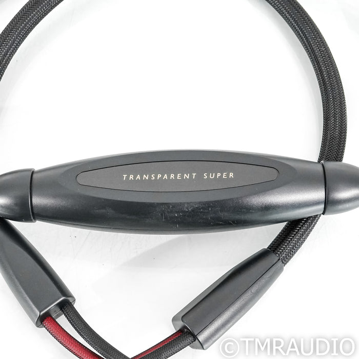 Transparent Audio Super Speaker Cables Gen 5; 8ft Pair Speaker Cables