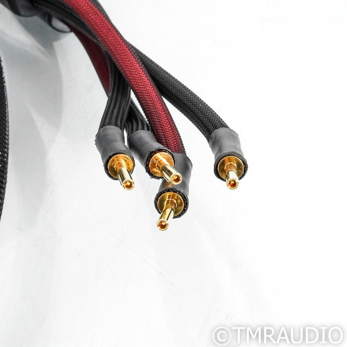 Transparent Audio Super Speaker Cables Gen 5; 8ft Pair Speaker Cables