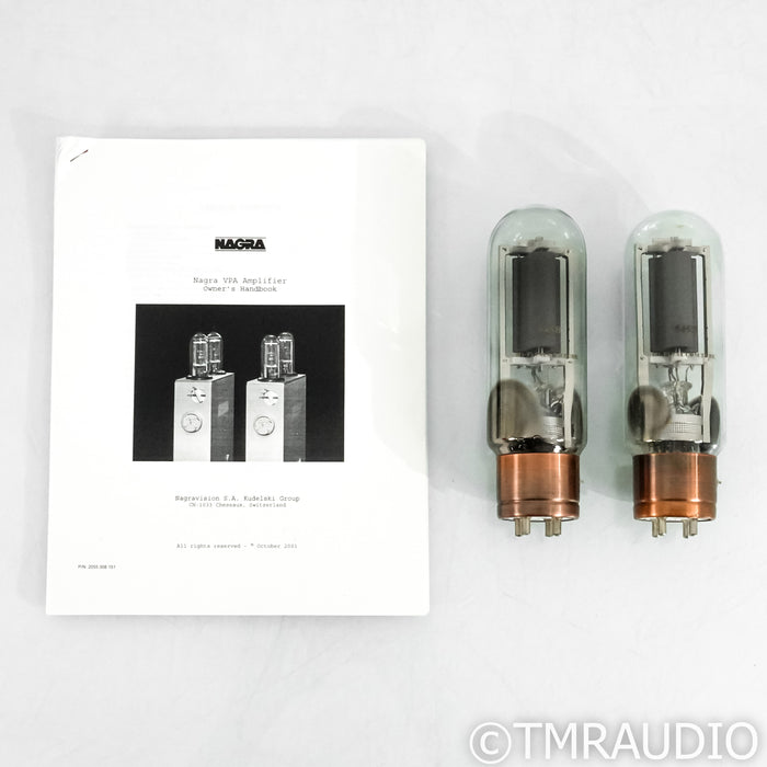 Nagra VPA Tube Monoblock Power Amplifiers; Pair