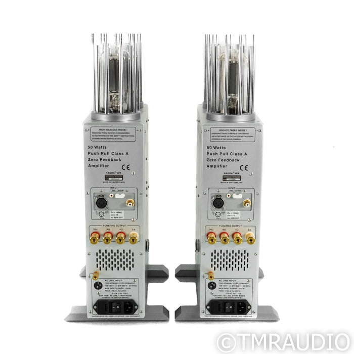 Nagra VPA Tube Monoblock Power Amplifiers; Pair