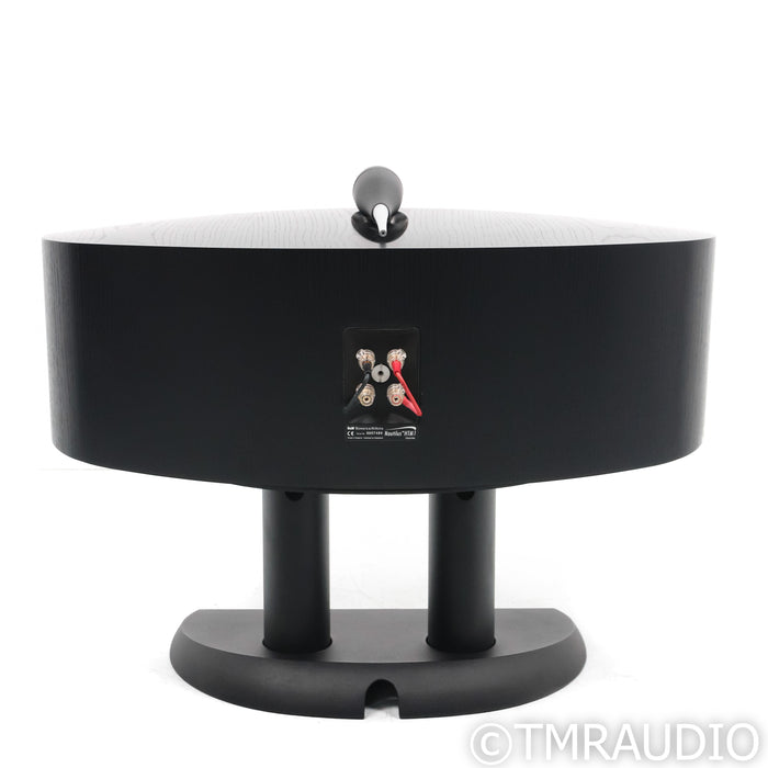 Bowers & Wilkins Nautilus HTM1 Center Channel Speaker; Black Ash w/ Stand