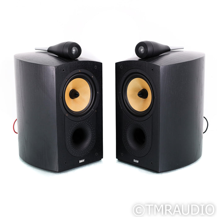 Bowers & Wilkins Nautilus 805 Bookshelf Speakers; Black Ash Pair