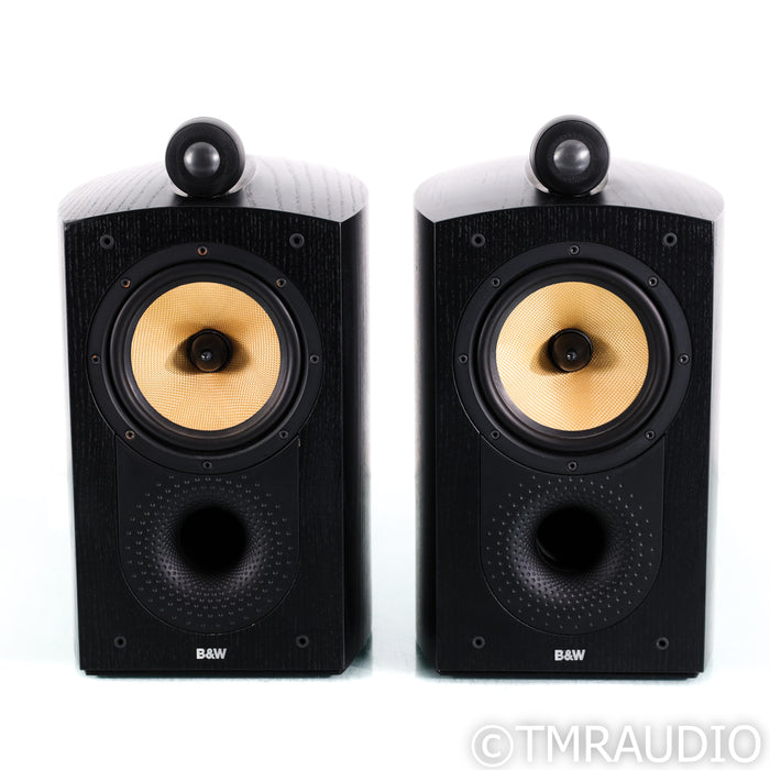 Bowers & Wilkins Nautilus 805 Bookshelf Speakers; Black Ash Pair