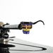 Rega RP 8 Belt Drive Turntable; Black w/ SoundSmith Zephyr MIMC