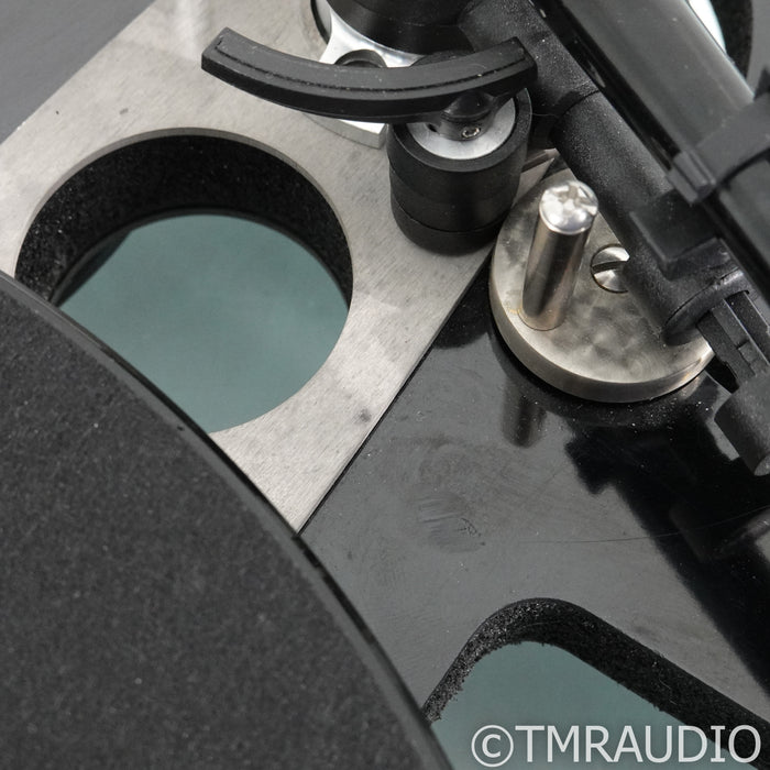 Rega RP 8 Belt Drive Turntable; Black w/ SoundSmith Zephyr MIMC