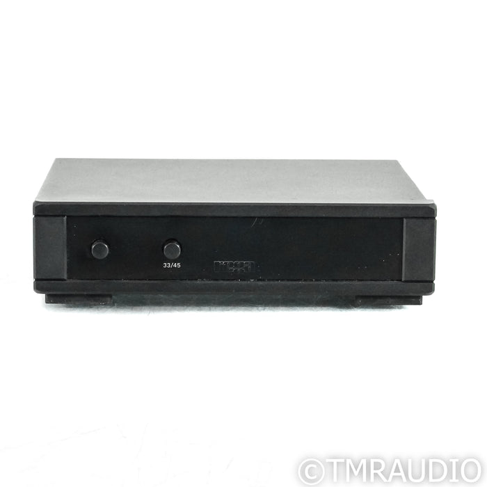 Rega RP 8 Belt Drive Turntable; Black w/ SoundSmith Zephyr MIMC