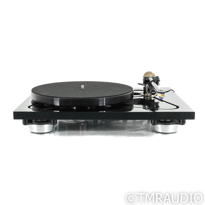 Rega RP 8 Belt Drive Turntable; Black w/ SoundSmith Zephyr MIMC