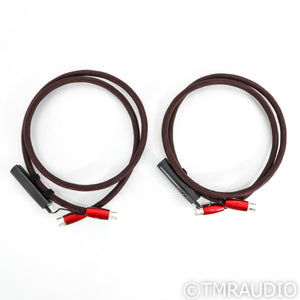 AudioQuest Fire XLR Cables; 1.5m Pair Balanced Interconnects
