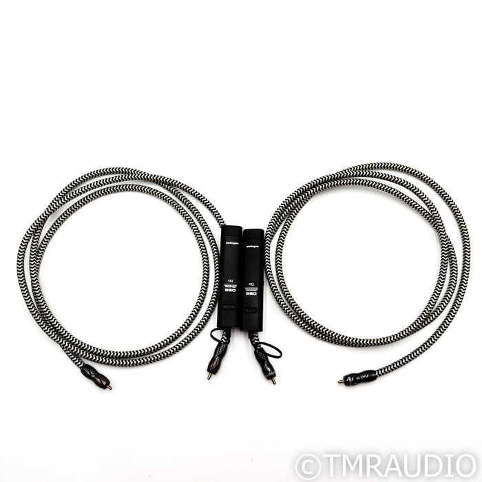 AudioQuest Cheetah RCA Cables; 2m Pair Interconnects