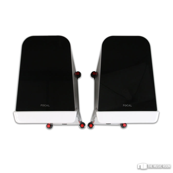 Focal Kanta No. 2 Floorstanding Speakers; White Pair w/ Gaia II (No Grills)