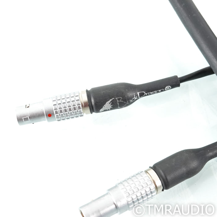 Moon Audio Black Dragon Balanced Headphone Cable; 10ft 2-pin LEMO