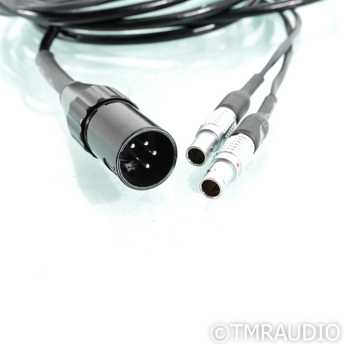 Moon Audio Black Dragon Balanced Headphone Cable; 10ft 2-pin LEMO